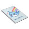 Cute baby narwhal with rainbow - Personalised
