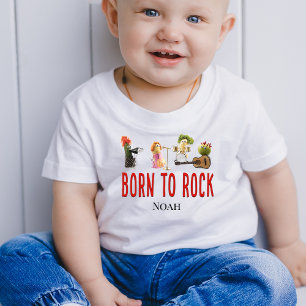 Cute Baby Newborn Apparel Cool Baby Rocks T-Shirt