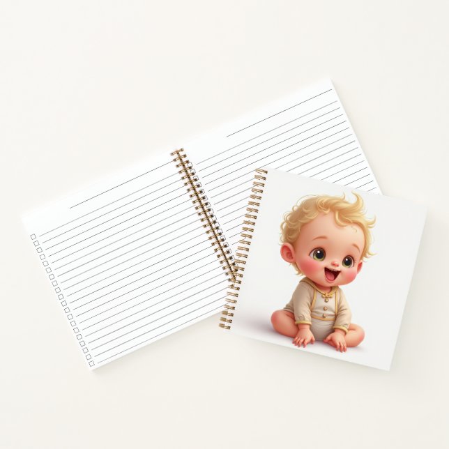  cute baby notebook (Inside)