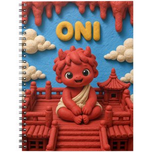 Cute Baby Oni, Mythical Notebook