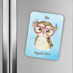 Cute Baby Owl Birthday Reminder Magnet<br><div class="desc">Remembering one grandchild's birthday is easy,  but what if life has been generous and there are too many birthdays to remember? Problem solved with this magnet! Thanks to this adorable baby owl,  you will never miss the most important day of your precious little one.</div>