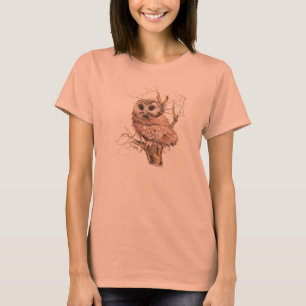 Cute Baby Owl for those who love Birds T-Shirt