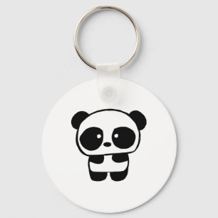 Cute Baby Panda Key Ring