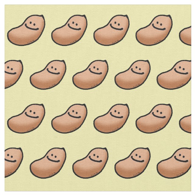 Cute baby peanut fabric (Close Up)
