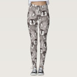 Cute Baby Penguin Pattern Leggings<br><div class="desc">Beautiful baby penguin pattern leggings.</div>