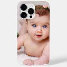 Cute baby Photo Personalised Name Case