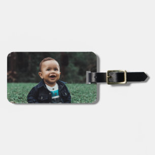 Cute Baby Picture Photo Luggage Tag