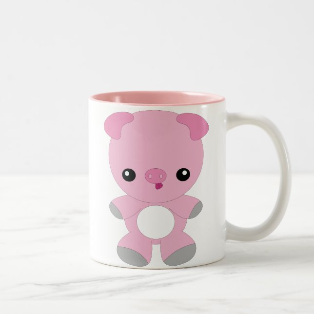 Cute Baby Pig mug (Right)