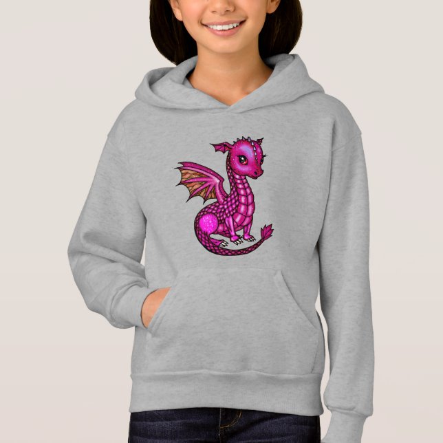 Cute Baby Pink Dragon  (Front)