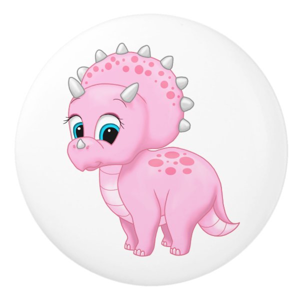 Cute Cartoon Pink Dinosaur Baby Gifts & Gift Ideas | Zazzle UK