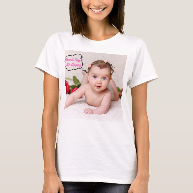 Cute baby premium customise classic T-shirts (Front)