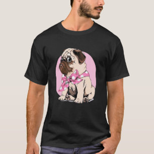 Cute Baby Pug Dog Love r Dad Mum Boy Girl T-Shirt