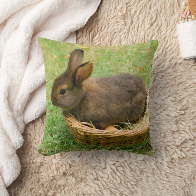 Cute baby rabbit cushion (Blanket)