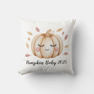 Cute Baby’s First Halloween Little Pumpkin Cushion