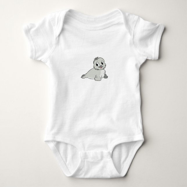 Cute Baby Seal Bodysuit (Front)
