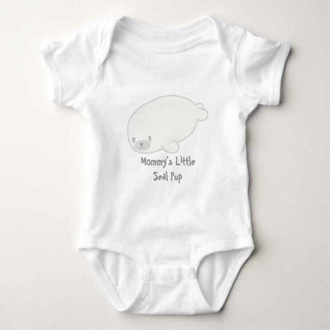 Cute Baby Seal Bodysuit (Front)