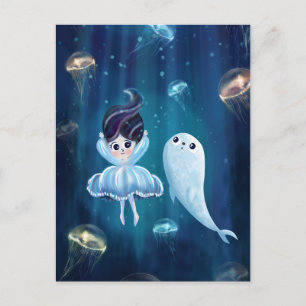 Cute Baby Seal Postcard