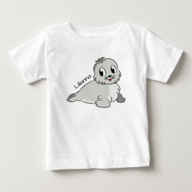 Cute Baby Seal T-Shirt (Front)