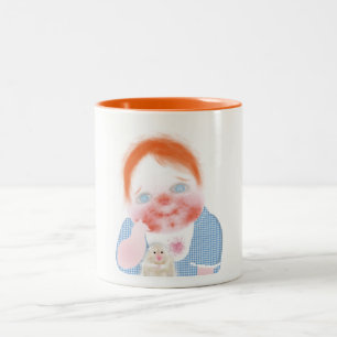 Cute baby service table mug by ORDesigns.