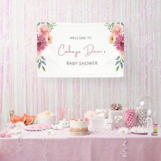 Cute Baby Shower  Banner