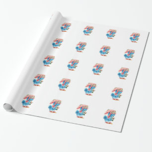 Cute Baby Shower Gift Wrap Wrapping Paper