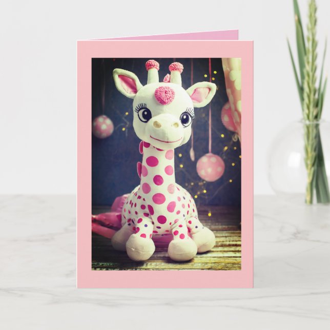 Cute Baby Shower Invitation Card (Front)