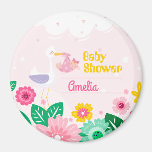 Cute Baby Shower  Magnet