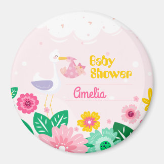 Cute Baby Shower  Magnet