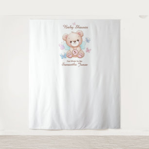 Cute Baby Shower Personalised Tapestry
