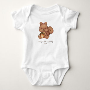 Cute Baby Squirrel Baby Clothing Bodysuit
