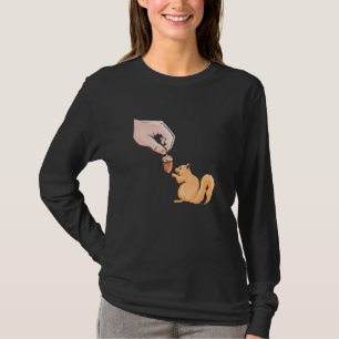 Cute Baby Squirrel Red Squirrel Animal Friend T-Shirt
