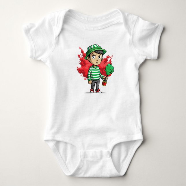 Cute baby T-shirt  Bodysuit (Front)