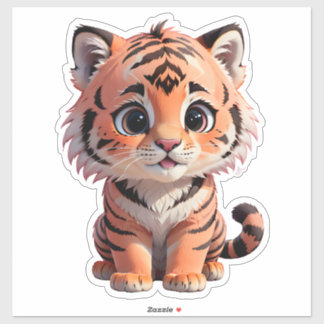 Cute Baby Tiger