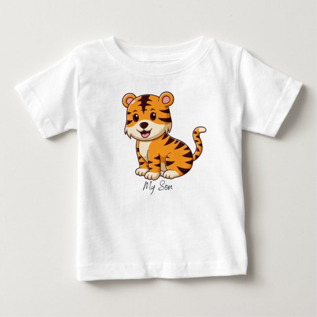 cute baby tiger  T-Shirt (Front)