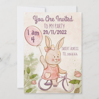 Cute Baby Toddler  Invitation