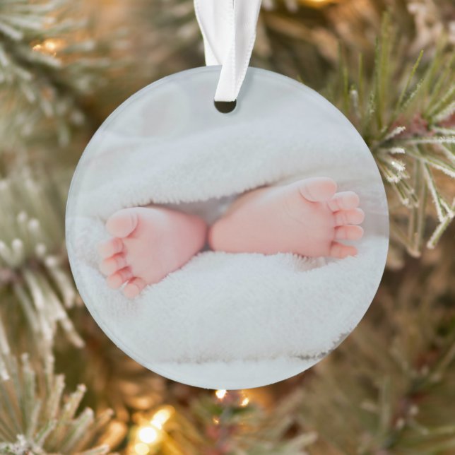 Cute Baby Toes and Feet Ornament (Tree)