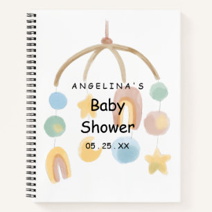 Cute Baby Toy Baby Shower Gift List Notebook