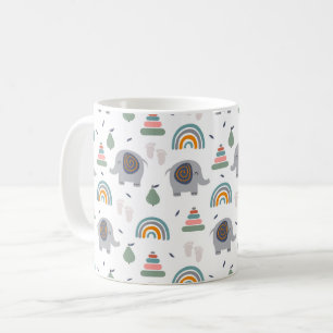 Cute Baby Toy Pattern Coffee Mug