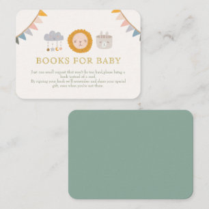 cute baby toys books for baby  enclosure card