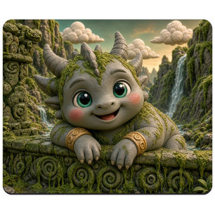 Cute Baby Troll, Mythical Mouse Mat