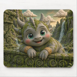 Cute Baby Troll, Mythical Mouse Mat