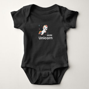 Cute baby unicorn Modern Bodysuit