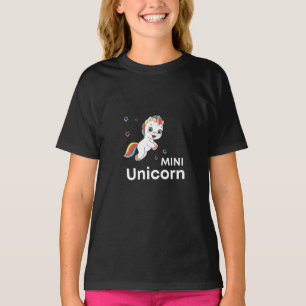 Cute baby unicorn Modern   T-Shirt
