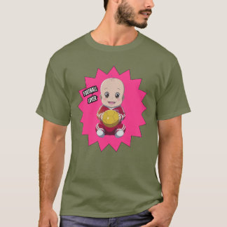 Cute baby wearing football player outfit T-Shirt