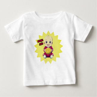 Cute baby wearing football player outfit T-Shirt