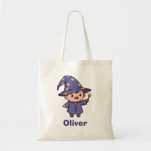 Cute Baby Wizard Magic Tote Bag