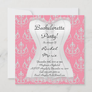 CUTE Bachelorette Party Designer Invites