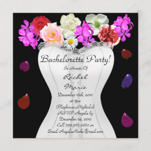 CUTE Bachelorette Party Designer Invites