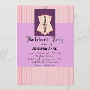 CUTE Bachelorette Party Designer Invites