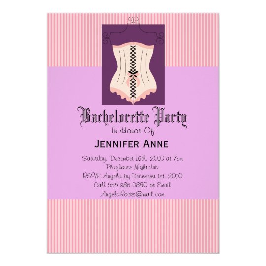 CUTE Bachelorette Party Designer Invites